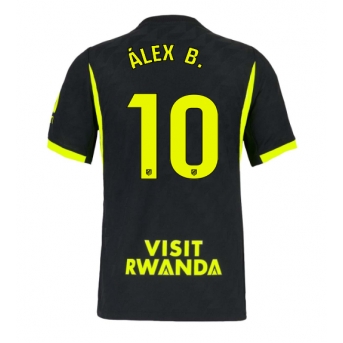 Atletico Madrid Alex Baena #10 Maglia Gara Trasferta Repliche 2026-27 Maniche Corte